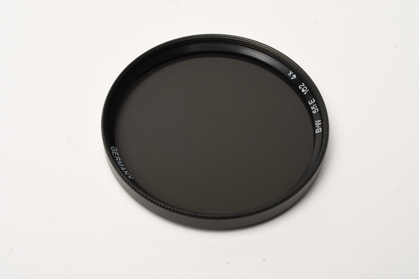 B+W 55E 102 4x two stop neutral density 55mm ND filter in jewel case and box