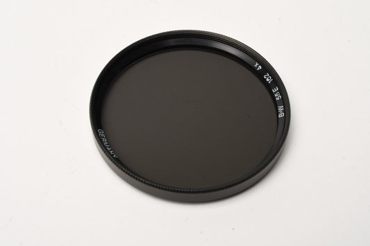 B+W 55E 102 4x two stop neutral density 55mm ND filter in jewel case and box