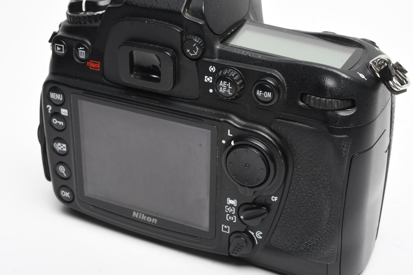 Nikon D300 DSLR Body, batt, charger 23,287 Acts, clean