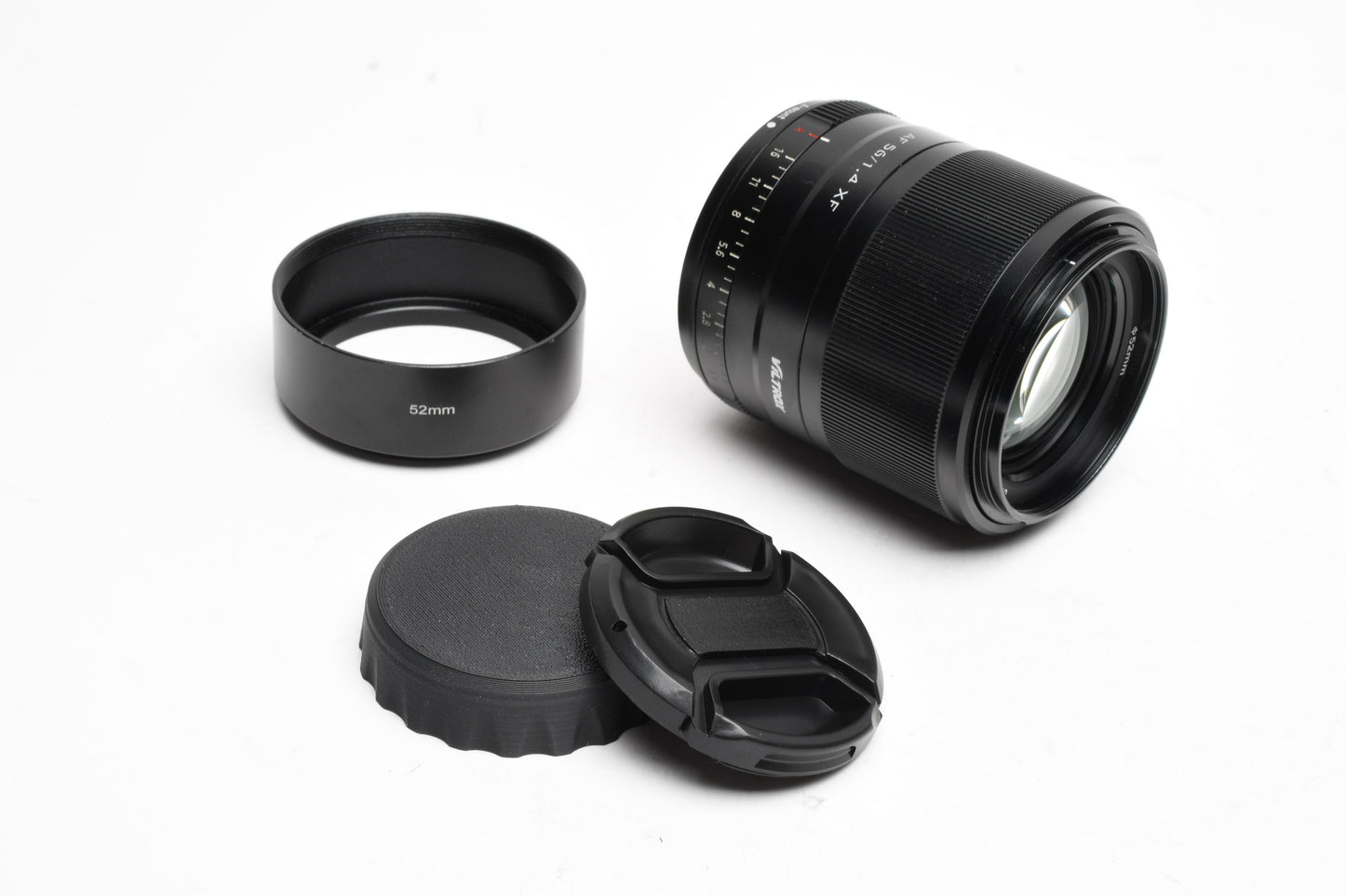 Viltrox AF 56mm f1.4 XF Fuji X Mount, Hood + Caps, Great!
