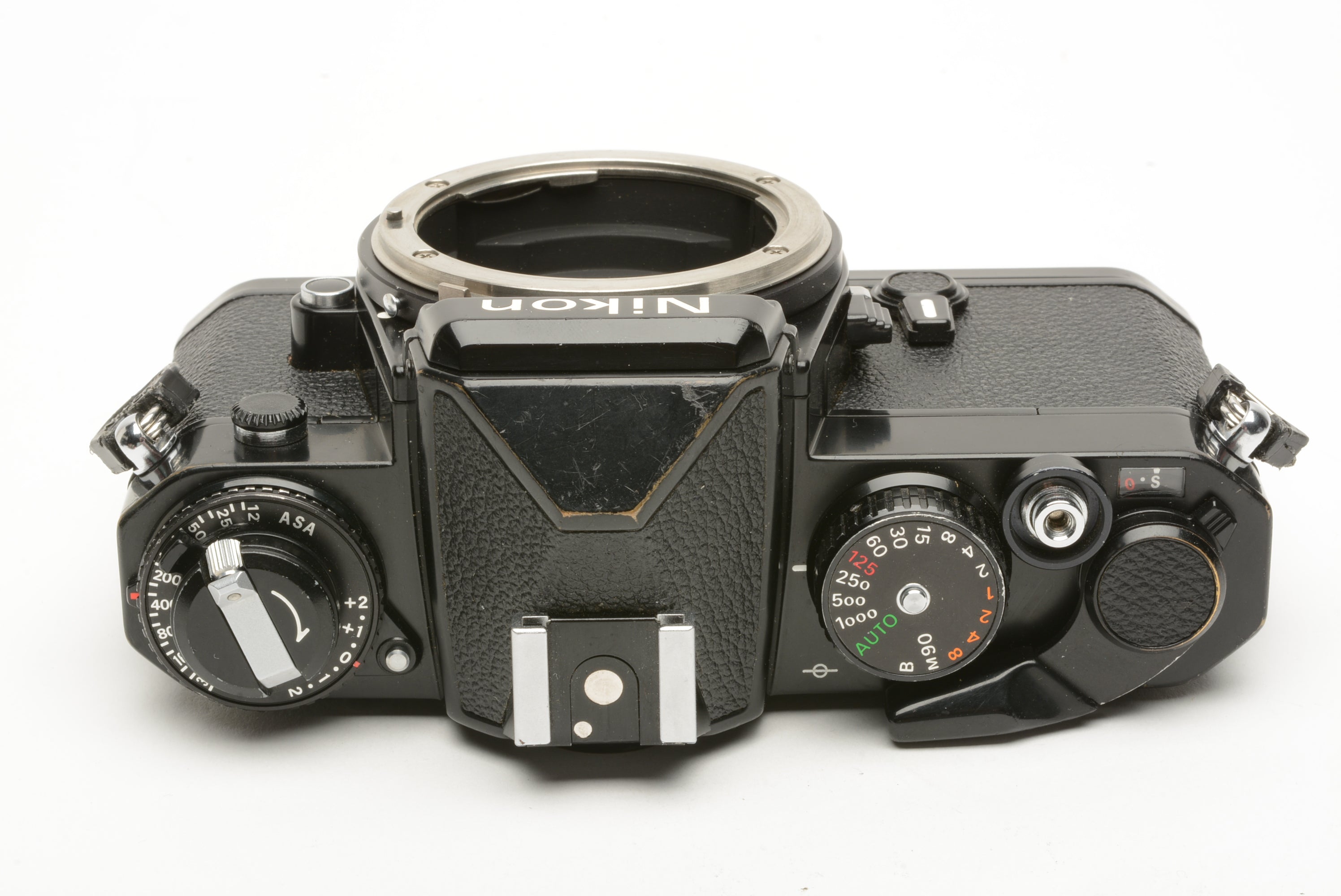 Nikon FE Black 35mm SLR Camera Body Only w/Strap, New Seals!