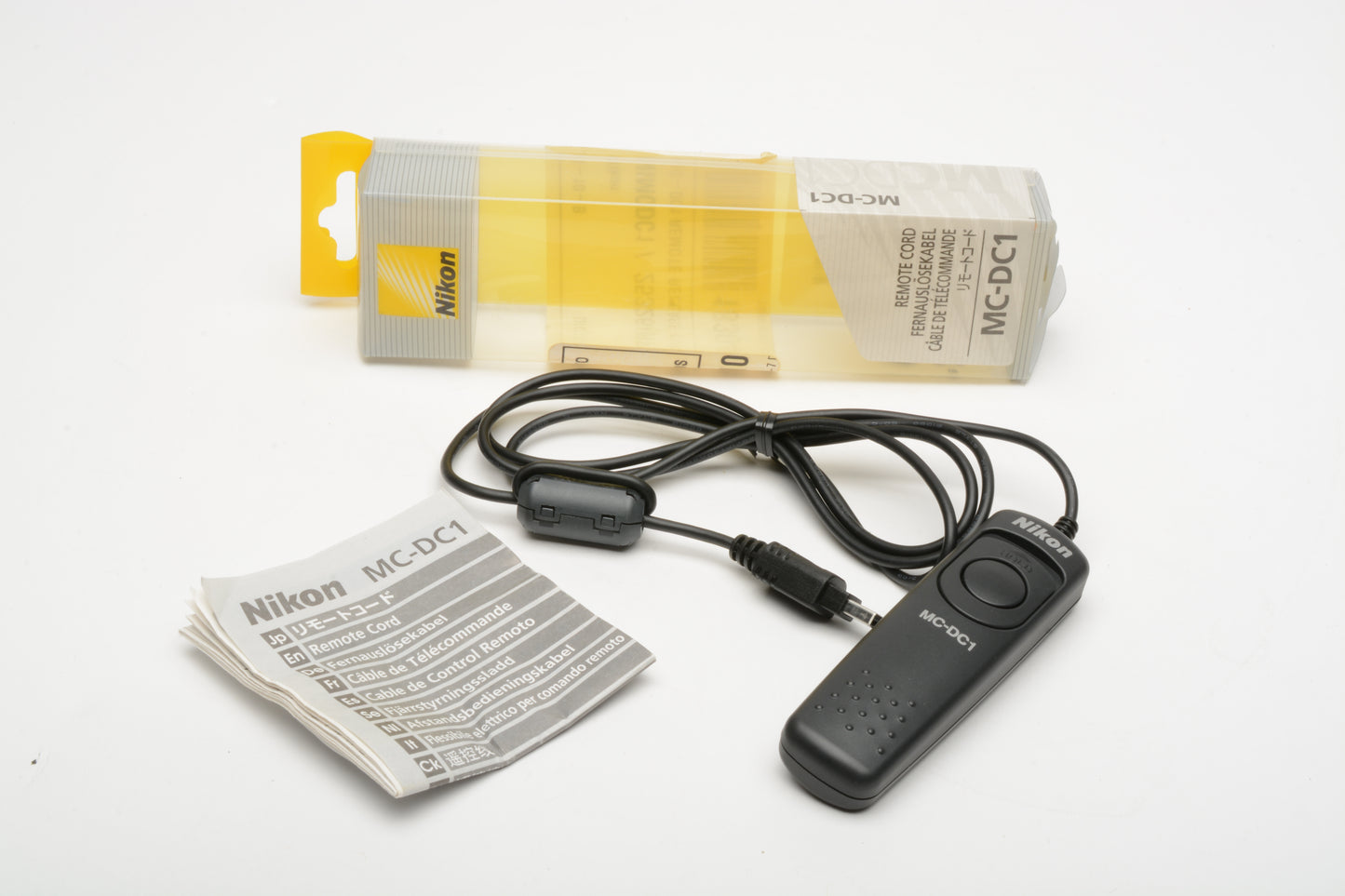 Nikon MC-DC1 Wired remote control, NIB