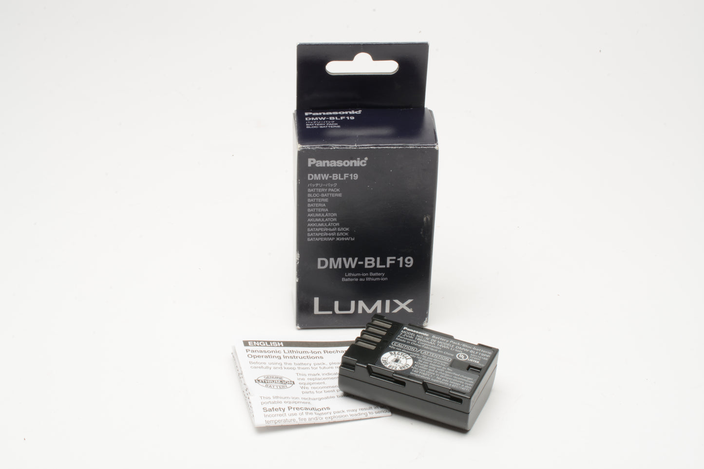 Panasonic Lumix DMW-BLF19 NIB