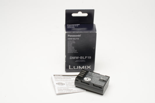 Panasonic Lumix DMW-BLF19 NIB