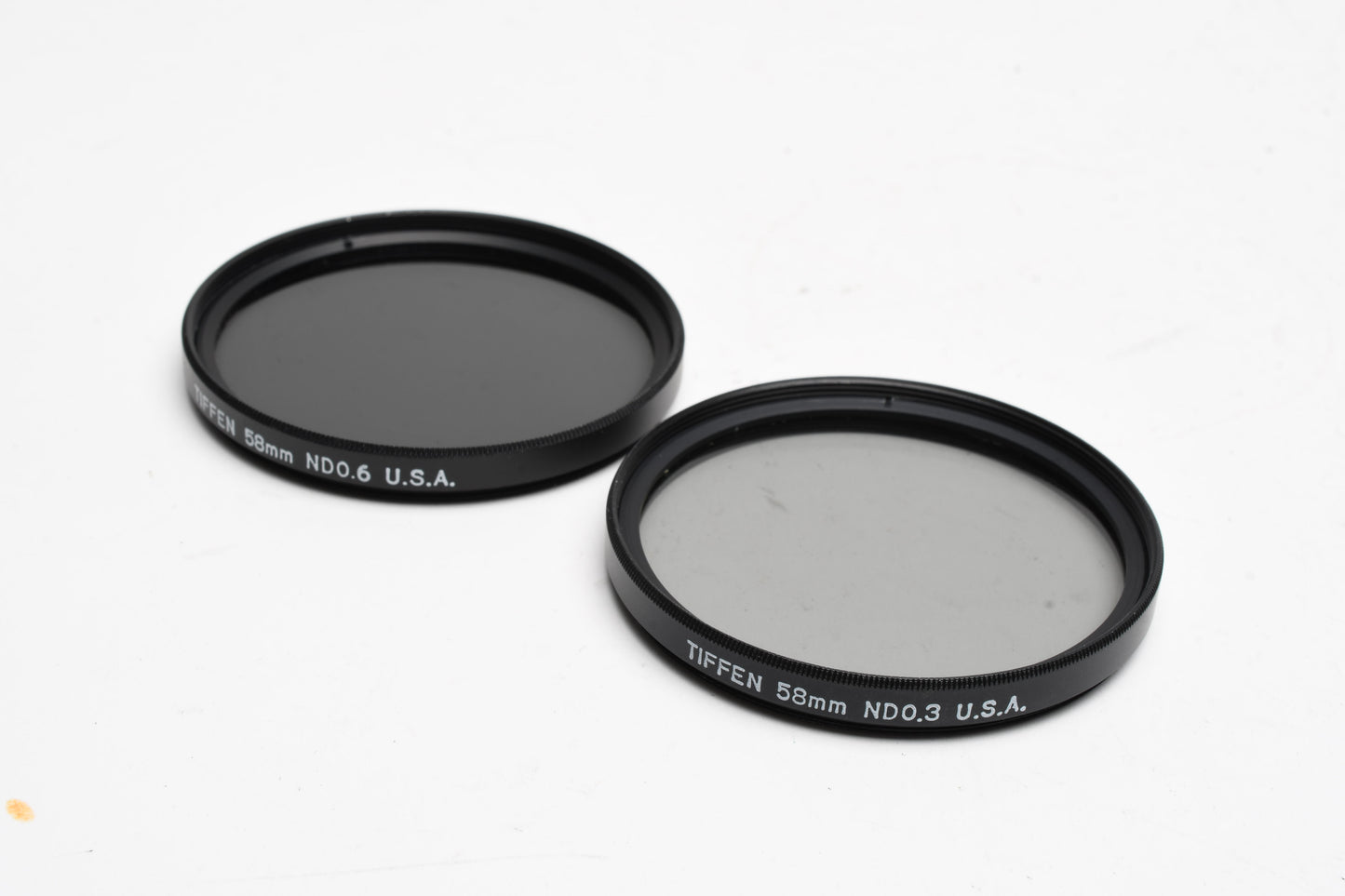 Tiffen 58mm ND .3 & ND .6 Neutral Density filters, New in Box