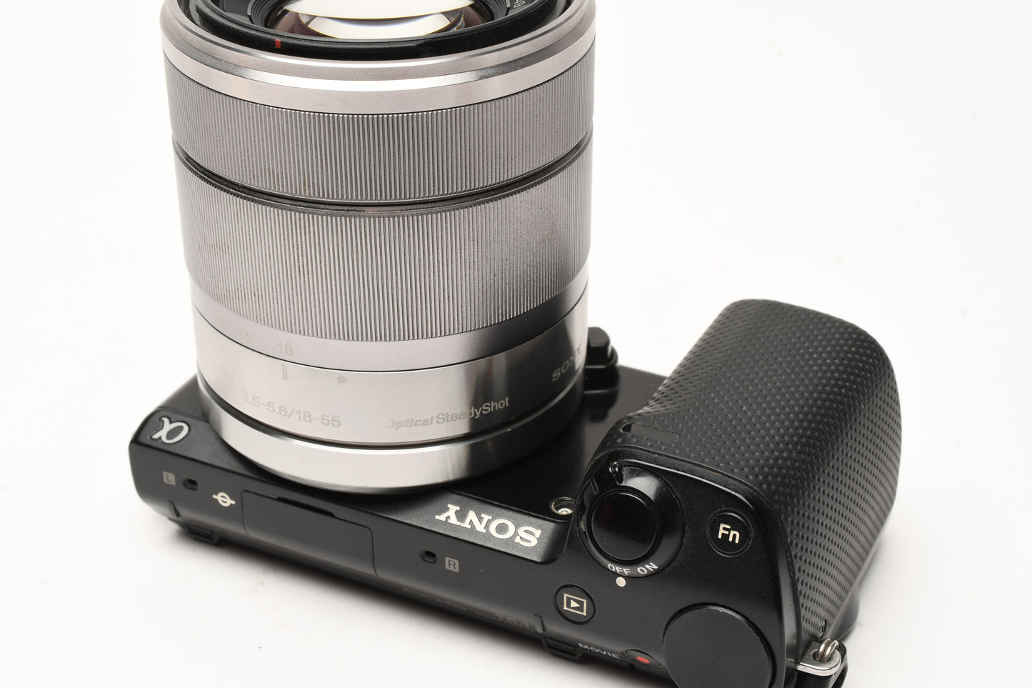 Sony NEX-5R Mirrorless w/18-55mm zoom, batt+charger, 14K Acts, Tested