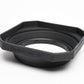 Mamiya 80mm No.1 Push-on Rubber Lens Hood Shade M77 for 90mm f3.5W