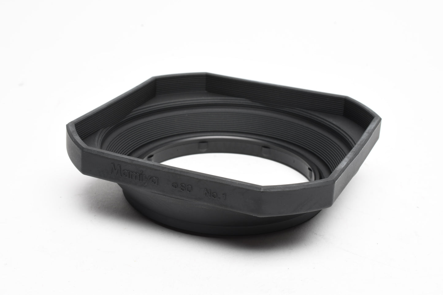 Mamiya 80mm No.1 Push-on Rubber Lens Hood Shade M77 for 90mm f3.5W