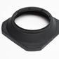 Mamiya 80mm No.1 Push-on Rubber Lens Hood Shade M77 for 90mm f3.5W
