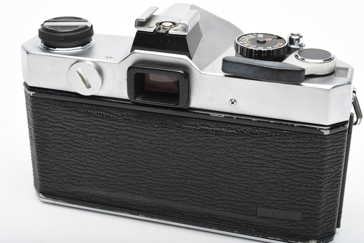 Fujica ST605N 35mm SLR Body w/55mm f2.2 lens, strap, New seals, tested, good!