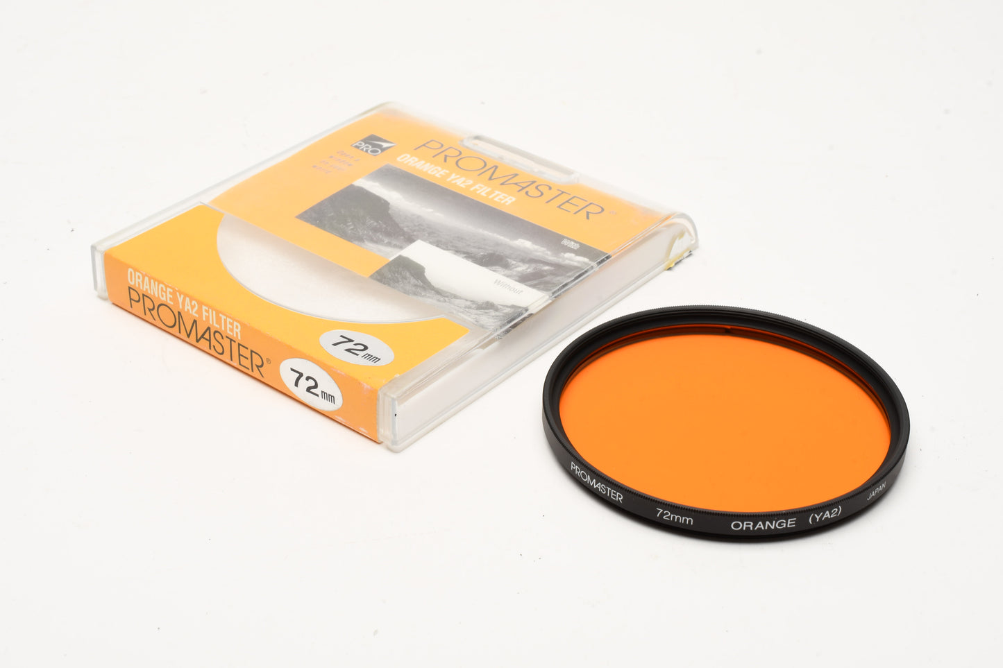 Promaster 72mm Orange YA2 Filter in Jewel Case - Mint