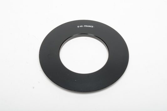 Cokin P series 49mm adapter ring, made in France