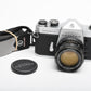 Pentax Spotmatic SP 35mm SLR w/50mm f1.4 Super Takumar, Tested, New seals, Great!
