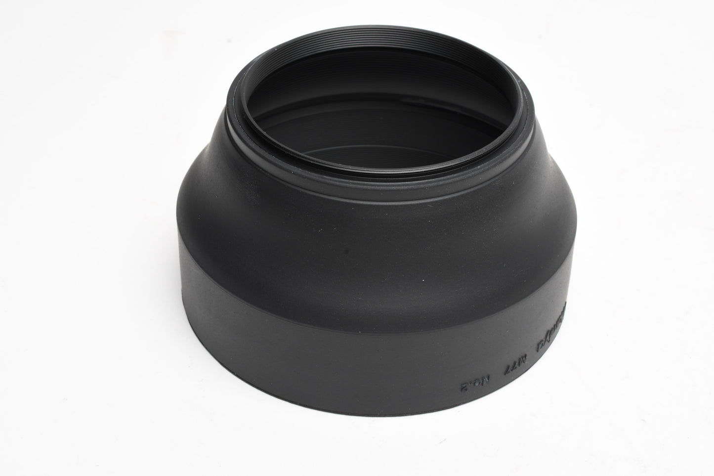 Mamiya 77mm No.2 Screw on Rubber Lens Hood Shade M77 for 127mm-250mm lenses