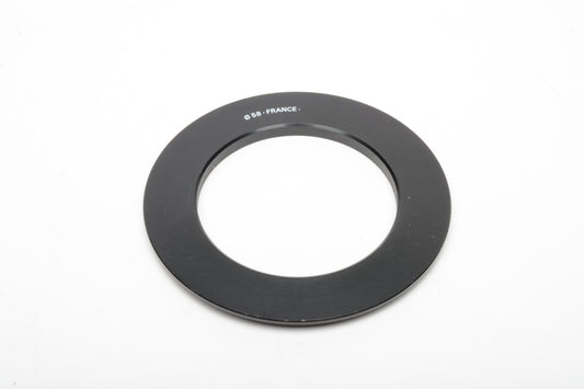 Cokin P series 58mm adapter ring, made in France