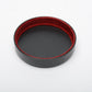 Slip-on red felt lined cap 58mm, Nice & Clean