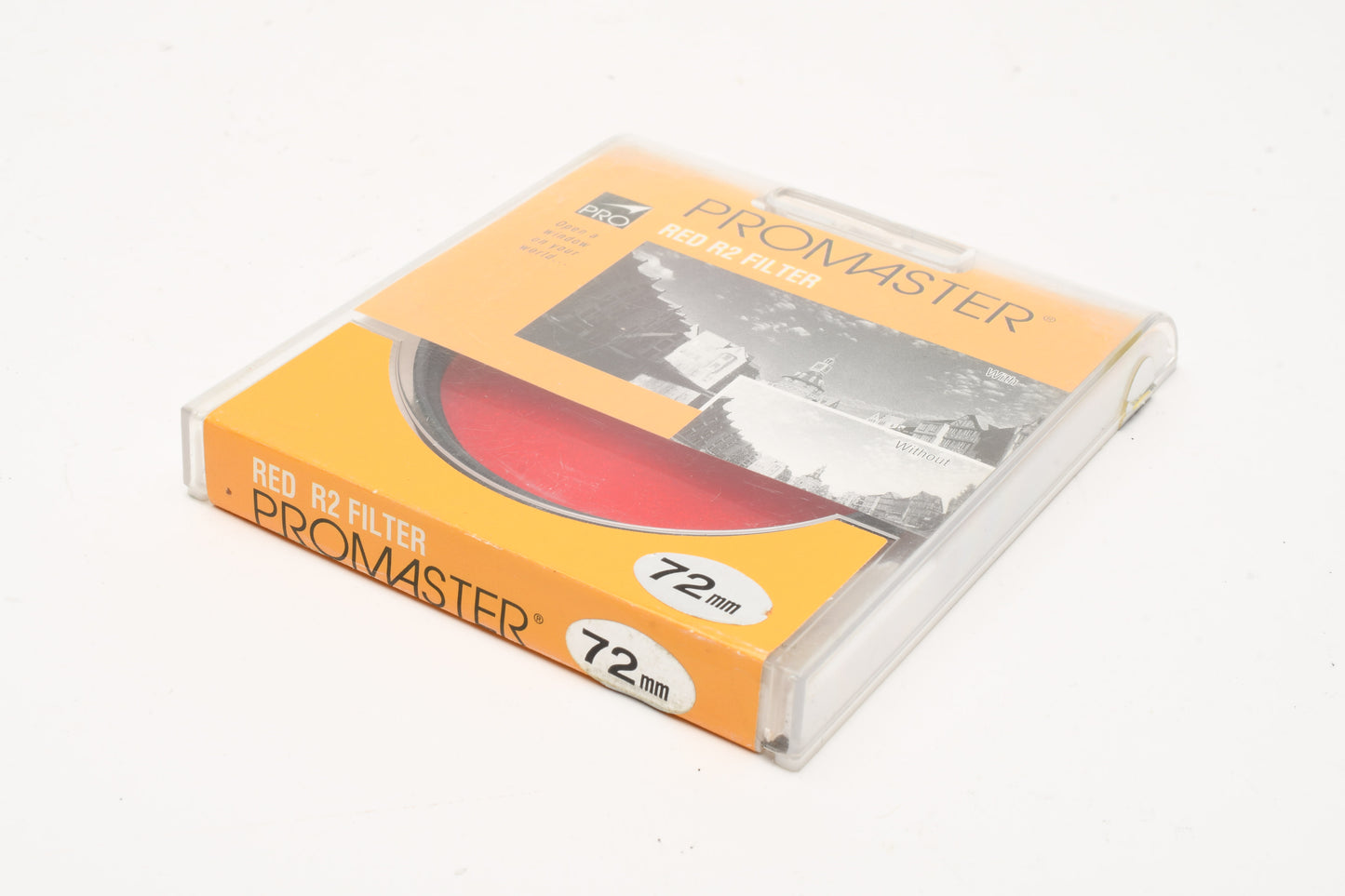 Promaster 72mm Red R2 Filter in Jewel Case - Mint