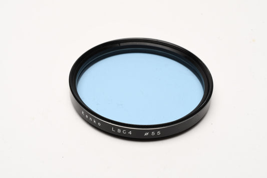 Kenko 55mm LBC4 color balancing filter in jewel case and box - mint-