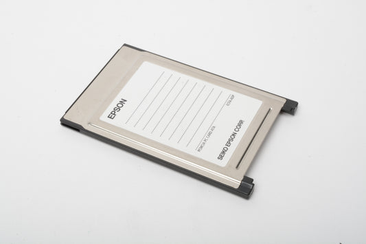 Epson PCMCIA CF Compact Flash card adapter, Clean