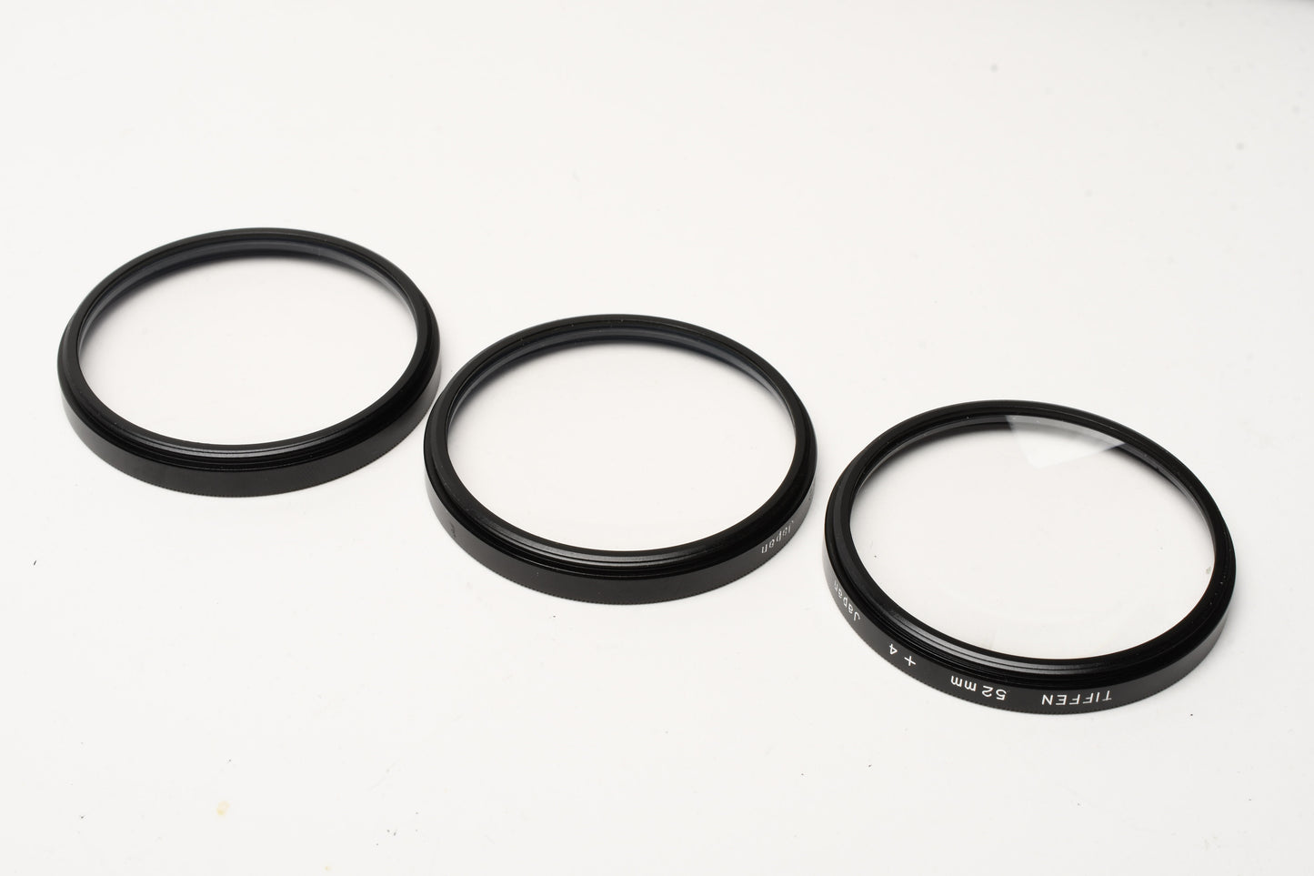 Tiffen 52mm Close-Up Lens Filter Set +1, +2, +4 w/ case & box
