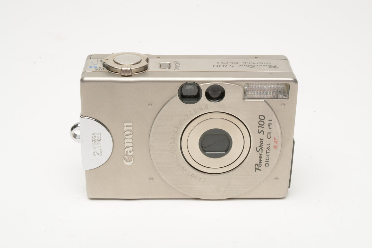 Canon PowerShot S100 Digital Elph 2MP Digital Point&Shoot camera PARTS OR REPAIR