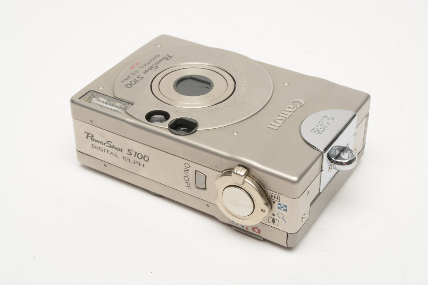 Canon PowerShot S100 Digital Elph 2MP Digital Point&Shoot camera PARTS OR REPAIR