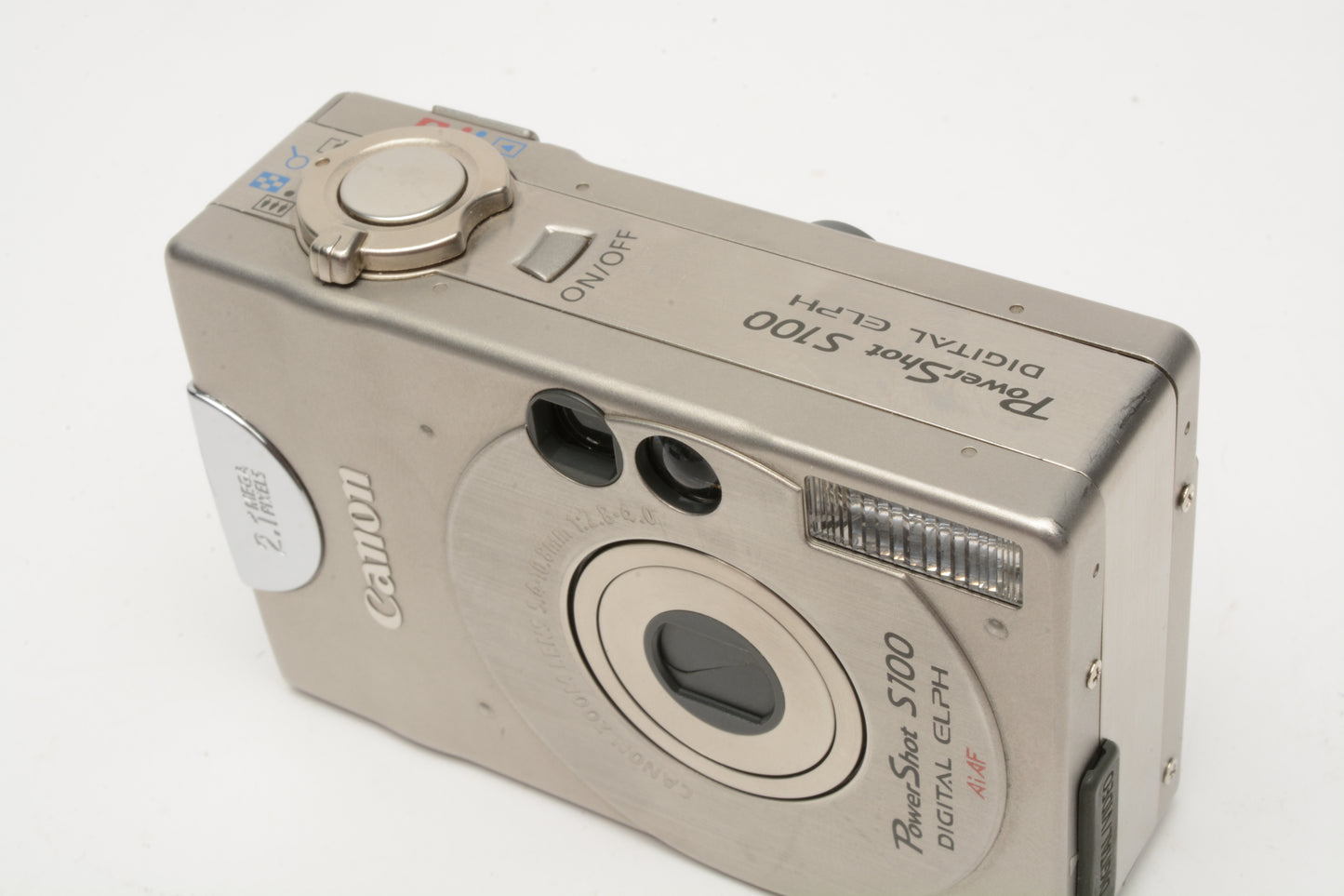 Canon PowerShot S100 Digital Elph 2MP Digital Point&Shoot camera PARTS OR REPAIR