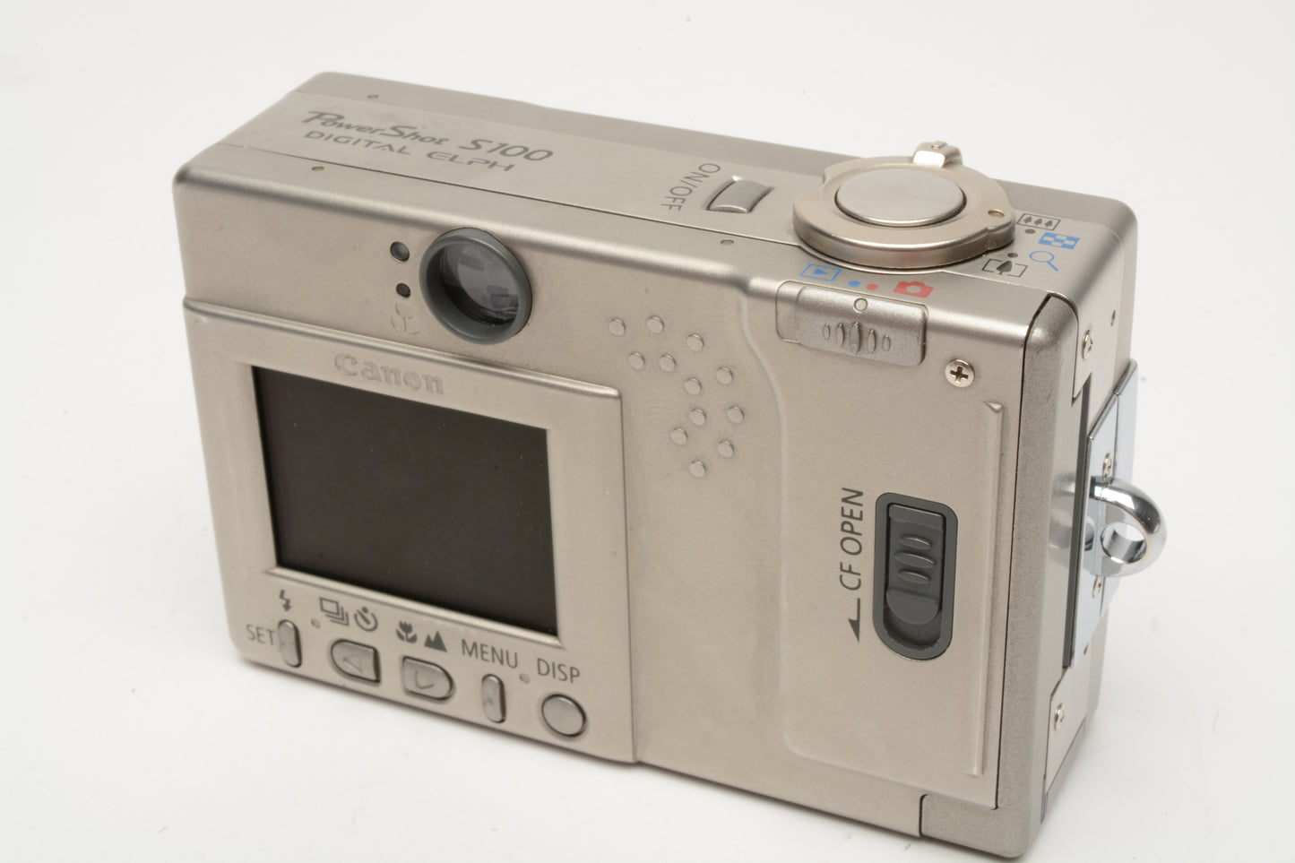 Canon PowerShot S100 Digital Elph 2MP Digital Point&Shoot camera PARTS OR REPAIR