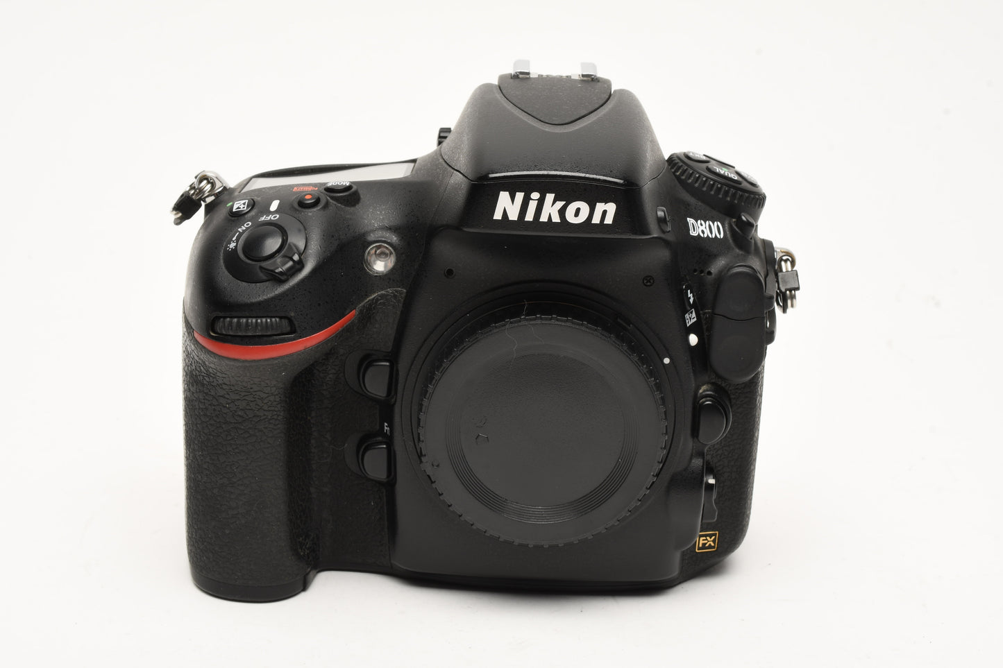 Nikon D800 DSLR body, batt+charger+17K Acts, Tested, USA Version