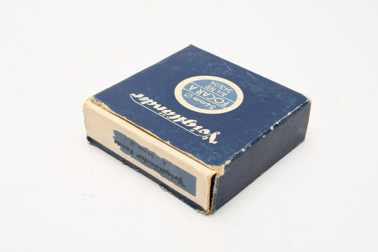 Voigtlander 54mm 343/54 AR Focar A push-on close-up filter w/ jewel case+box