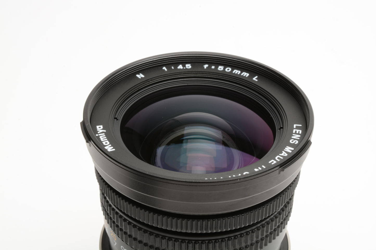 Mamiya 50mm f4.5 N L wide lens for mamiya 6 7 cameras, Mint-