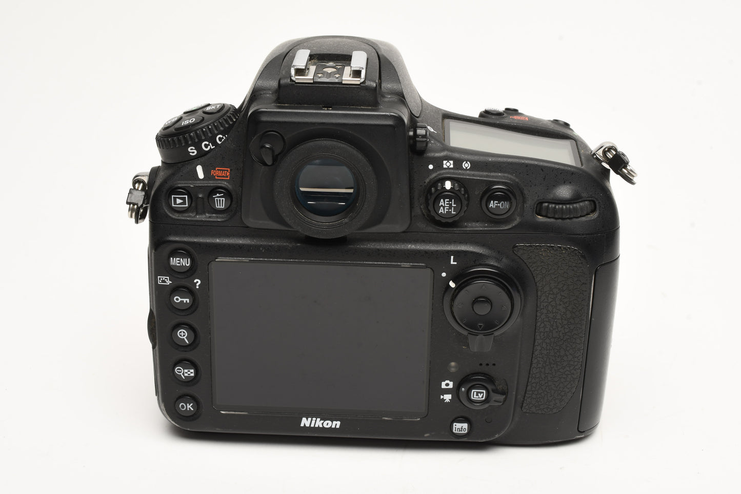 Nikon D800 DSLR body, batt+charger+17K Acts, Tested, USA Version