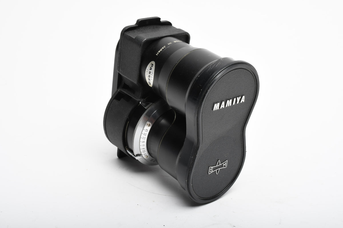 Mamiya Sekor 18cm f4.5 TLR lens, Caps, Tested, Great!