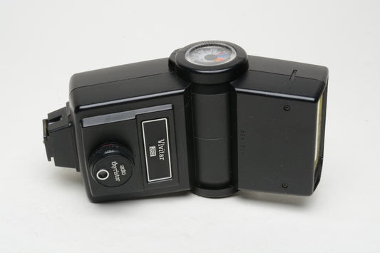 Vivitar 283 Auto-Thyristor Flash w/Filter adapter, sync++, Japan version, Very clean