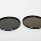 2X Filters: Hoya 72mm HMC ND Neutral Density X8 & X4 clean filters in Pouch