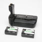 Canon BG-E6 Battery grip w/2X LP-E6 Batteries, tested, great