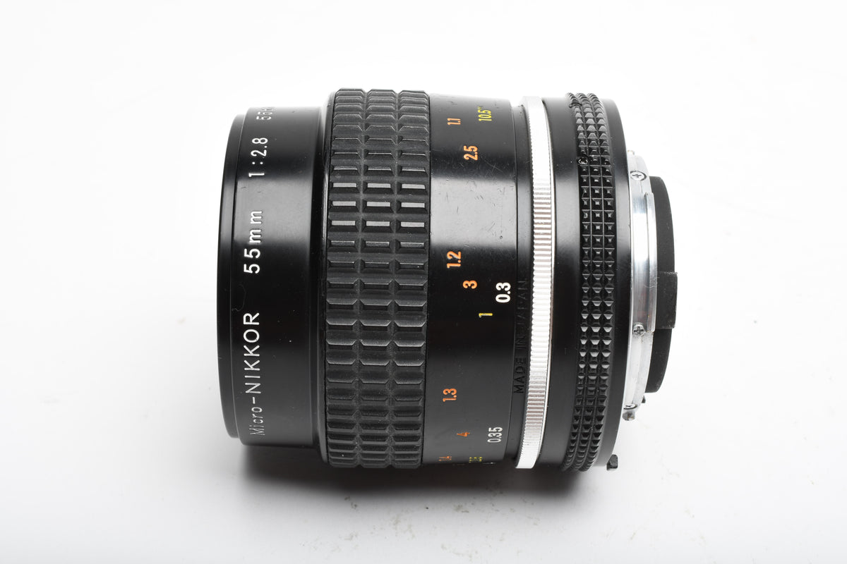 Nikon Nikkor 55mm f2.8 AIs Micro lens, nice and sharp! Great! + Sky Filter