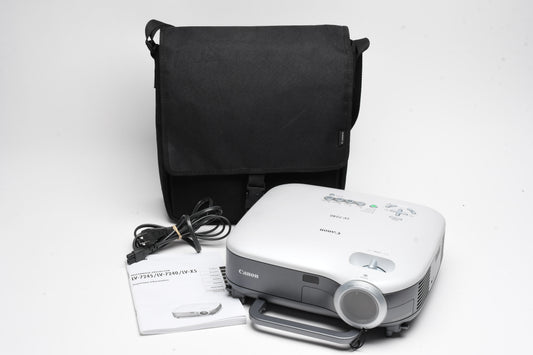 Canon LV-7240U LCD Projector in case, tested, works great!