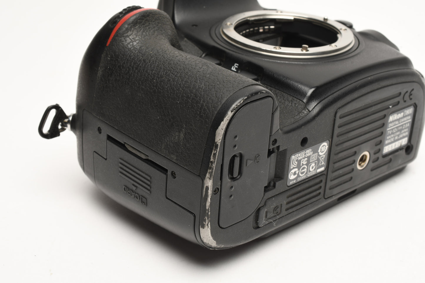 Nikon D800 DSLR body, batt+charger+17K Acts, Tested, USA Version