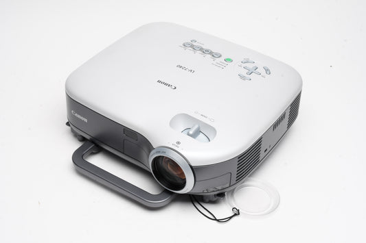 Canon LV-7240U LCD Projector in case, tested, works great!