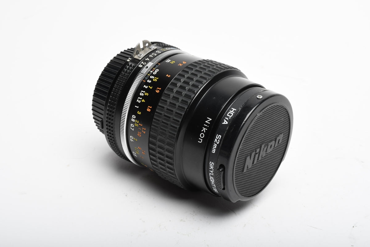 Nikon Nikkor 55mm f2.8 AIs Micro lens, nice and sharp! Great! + Sky Filter