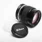 Nikon Nikkor 105mm f2.5 AiS Portrait lens, Great!  Very sharp!