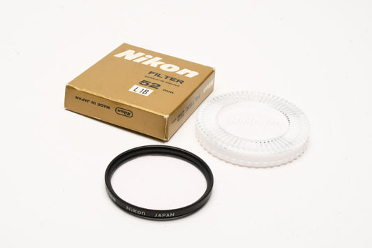 Nikon 52mm L1B skylight filter in jewel case and box - mint-