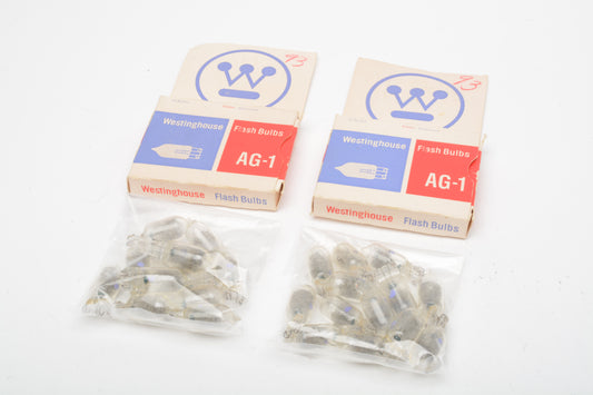 25X Westinghouse AG-1 Flash Bulbs