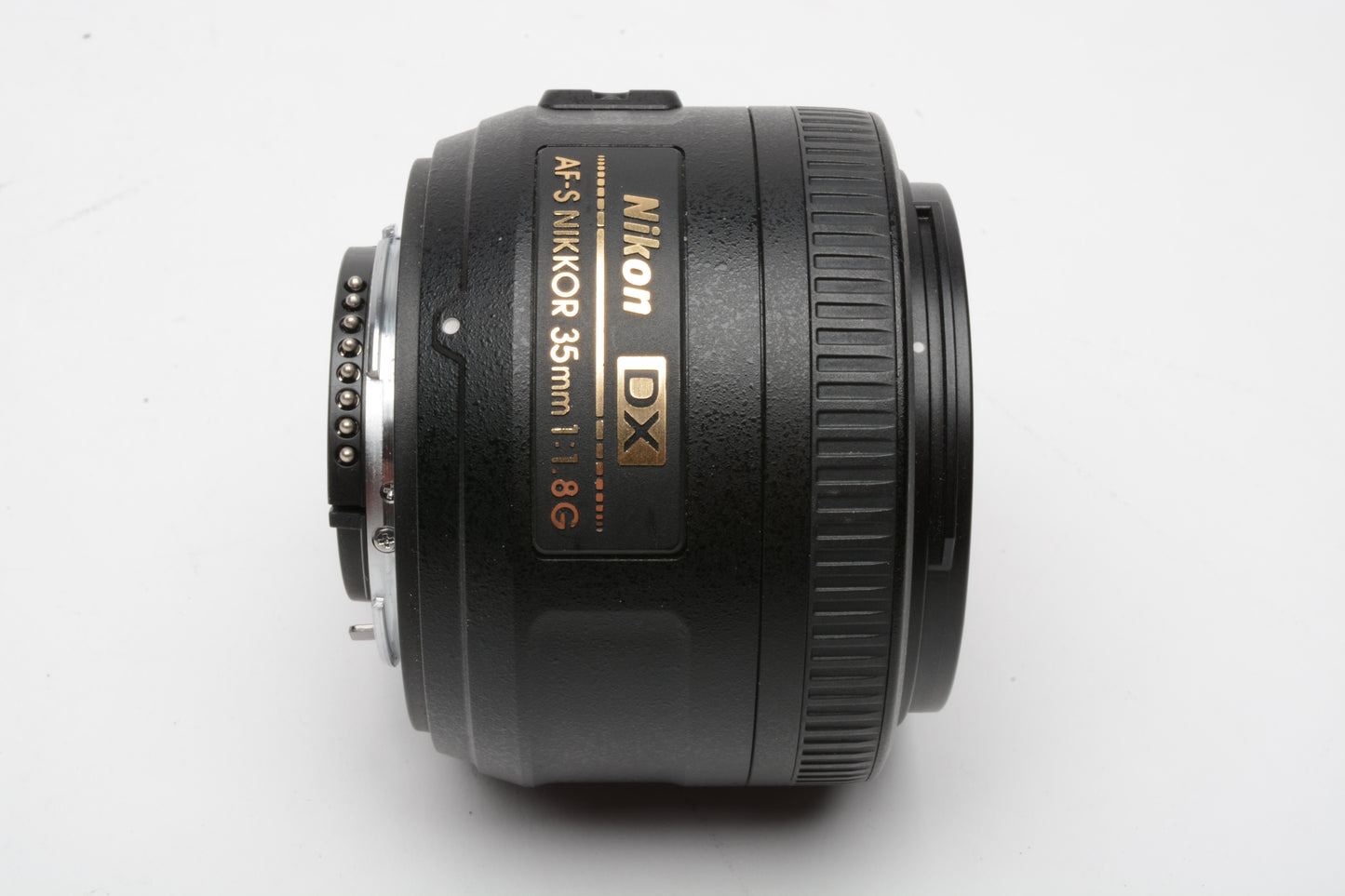 Nikon AF-S Nikkor 35mm f1.8G DX lens, caps, very clean