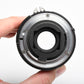 Nikon Nikkor 55mm f2.8 AIs Micro lens, nice and sharp!