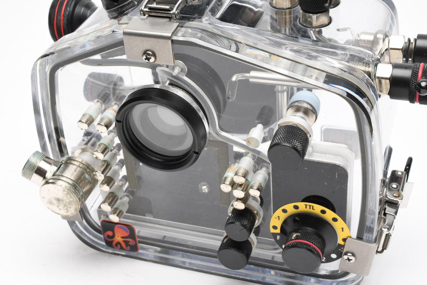 Ikelite Underwater Housing for Nikon D200 DSLR Camera #6812 + 2X Ports, Great!