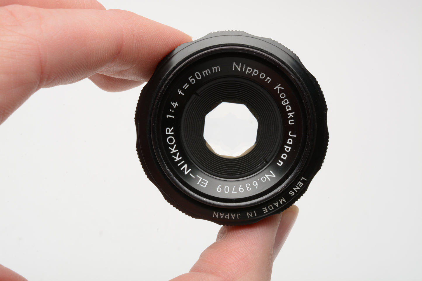 Nikon Nikkor 50mm f4 Enlarging lens, Mint, Jewel case, box