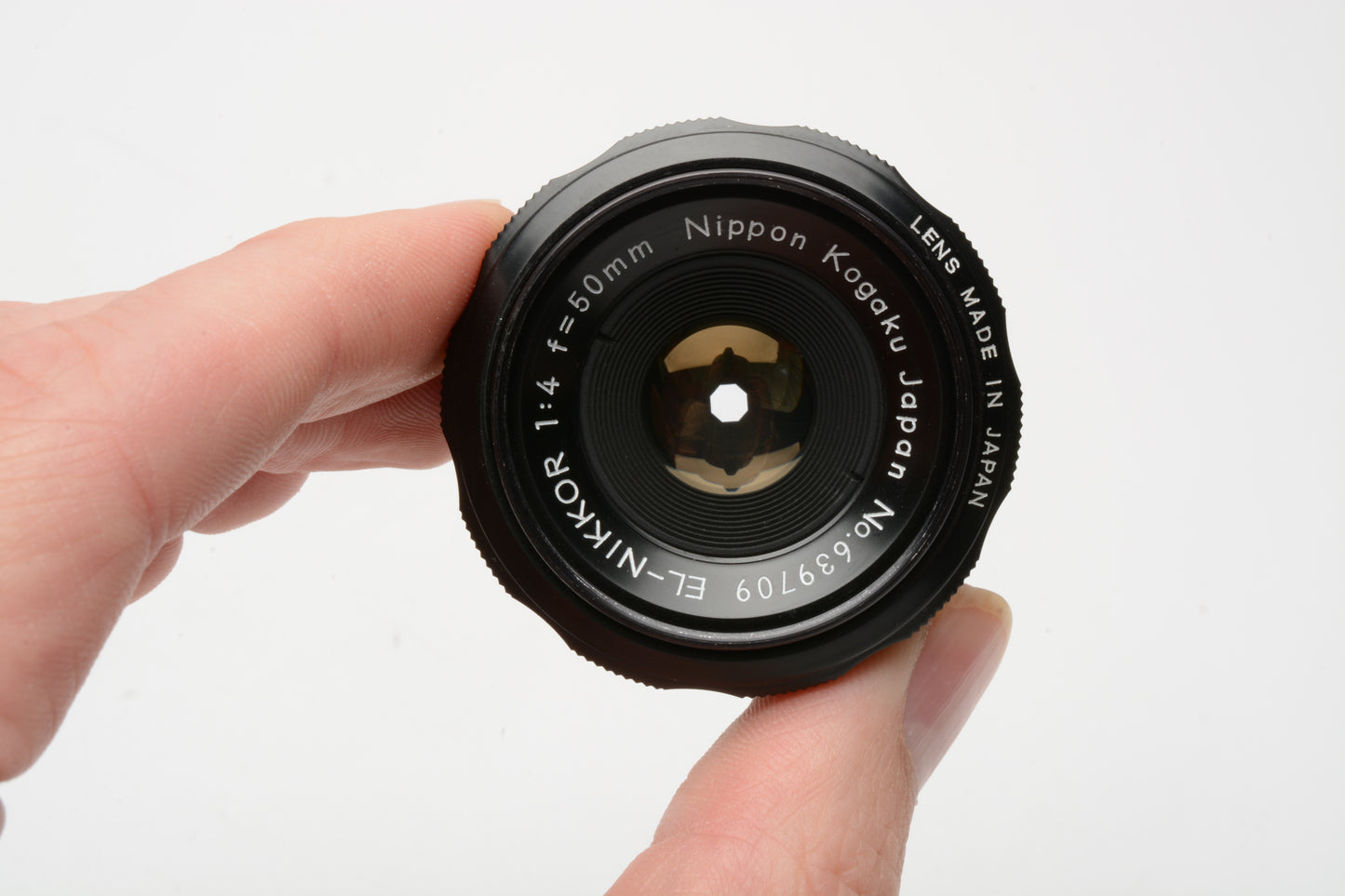 Nikon Nikkor 50mm f4 Enlarging lens, Mint, Jewel case, box