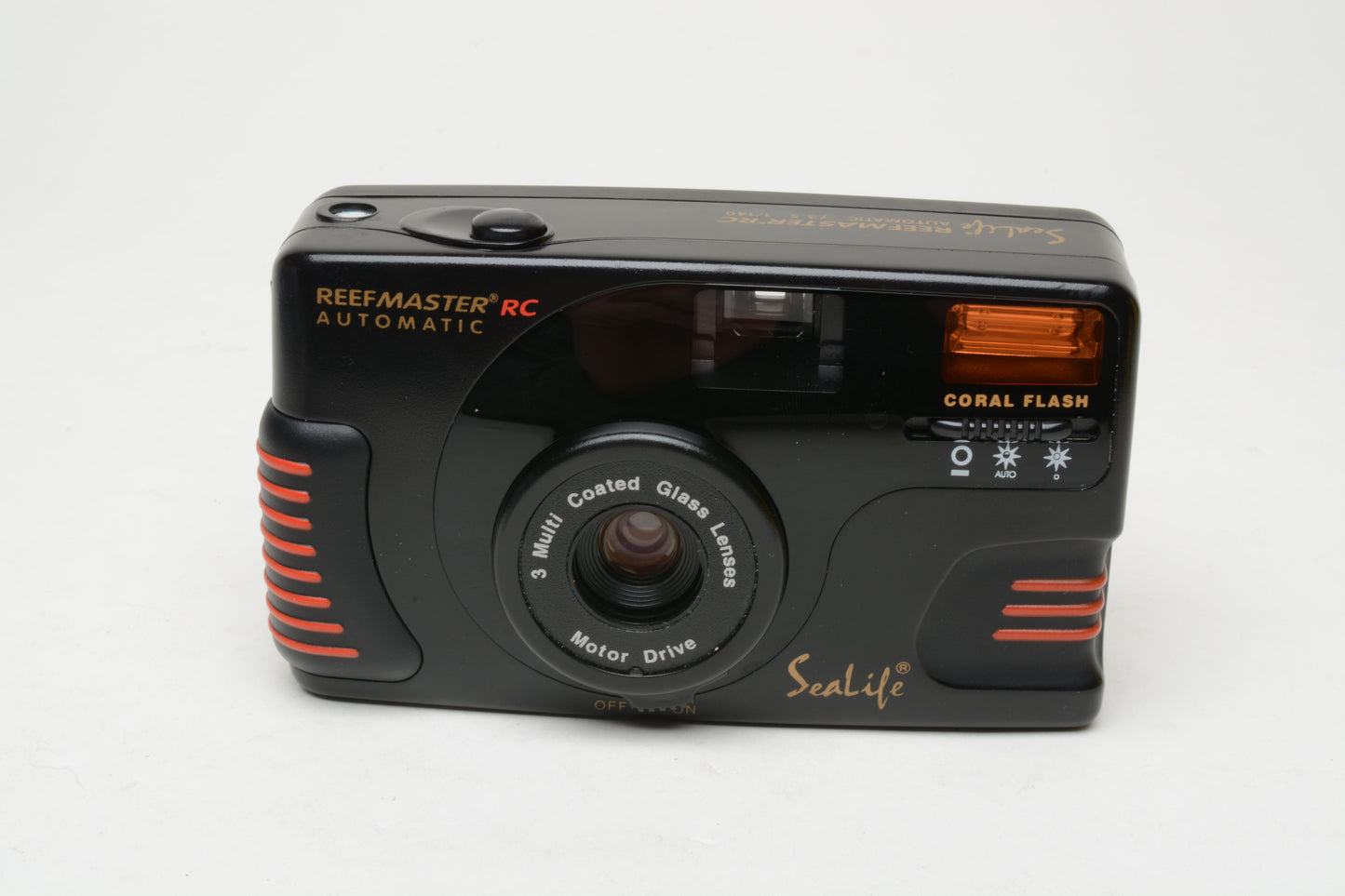 SeaLife Reefmaster 35mm Point&Shoot camera w/Housing, finder, case , tested, great!